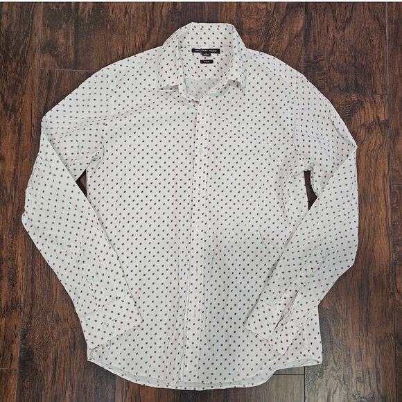 Michael Kors Button Down Shirt - Size Medium - Slim Fit - Picture 1 of 3